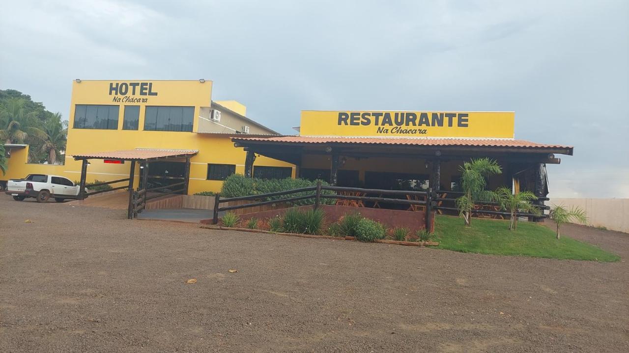 Hotel E Restaurante Na Chacara Dourados Eksteriør bilde